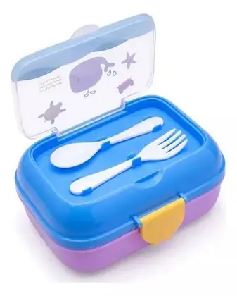 Kit Marmita Garrafinha Infantil Porta Lanche Fundo Do Mar - Leo e Leo - Image 2