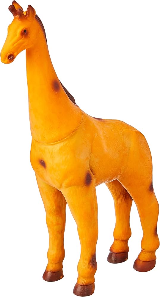 Boneco Girafa 26cm Coleção Real Animals, Bee Toys, Em Vinil Atóxico Crianças +2 Anos - Image 3