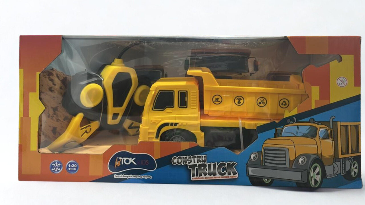 Caminhão ConstruTruck com Controle Remoto – TOK Kids