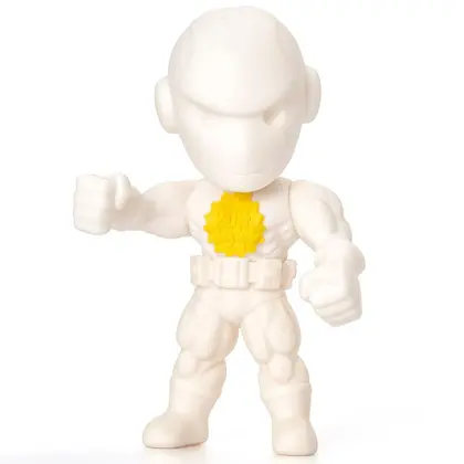 Boneco em Vinil Macio Steel Man Pintura com 3 Tintas Colorir - Puff Toys - Image 2