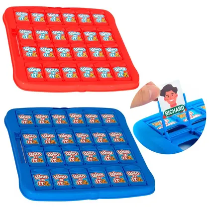 Jogo De Mesa Interativo Quem Sou Eu Para Crianças Com Adivinhação De Personagens Tabuleiro Ilustrado - For Kids - Image 5