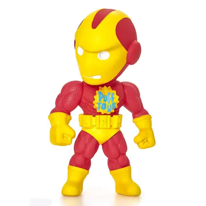 Boneco Homem Super Herói de Ferro Brinquedo Em Vinil Macio - Puff Toys - Image 2