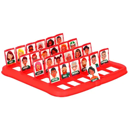 Jogo De Mesa Interativo Quem Sou Eu Para Crianças Com Adivinhação De Personagens Tabuleiro Ilustrado - For Kids - Image 4