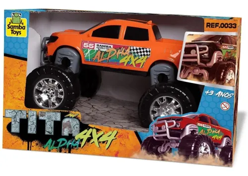 Carrinho Pick Up Tita Alpha 4x4 Samba Toys