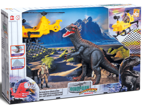 Dinopark Hunters Resgate Caçadores - Bee Toys