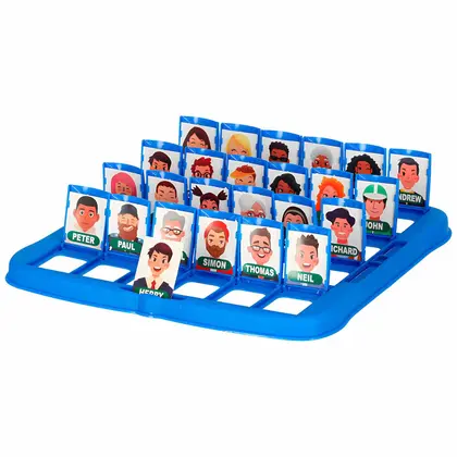 Jogo De Mesa Interativo Quem Sou Eu Para Crianças Com Adivinhação De Personagens Tabuleiro Ilustrado - For Kids - Image 3