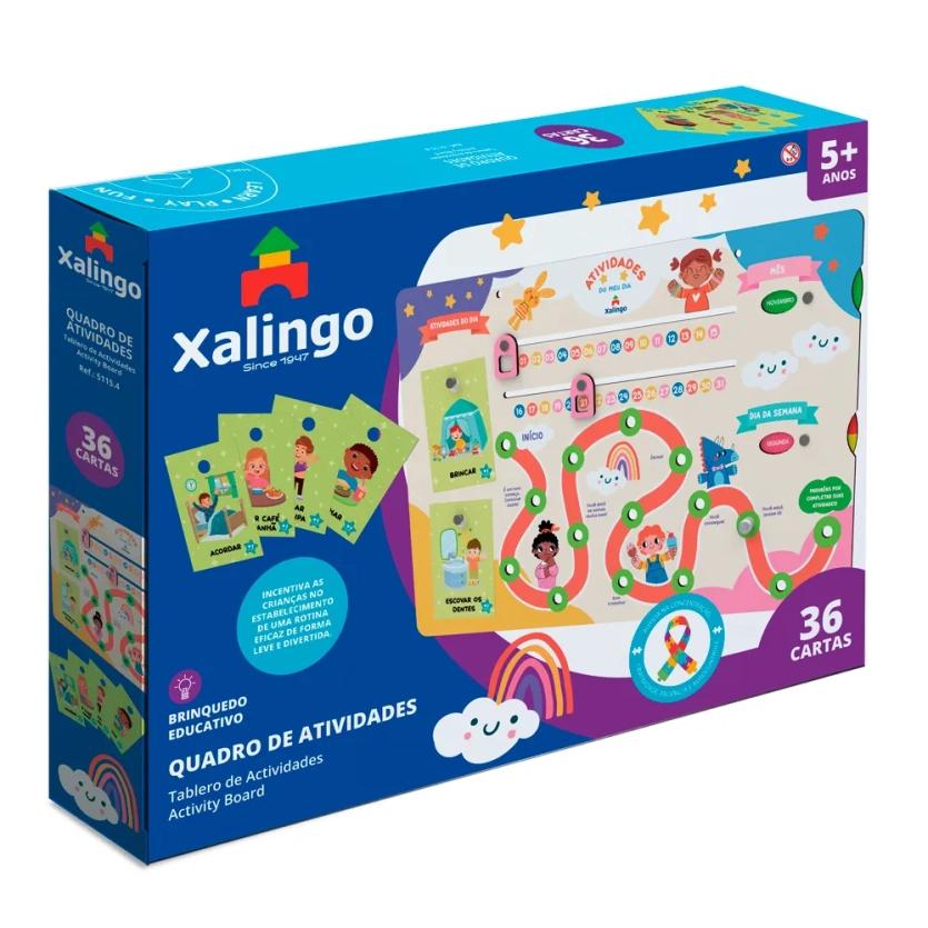 Quadro De Atividades - Desenvolvimento - 51154 - Xalingo