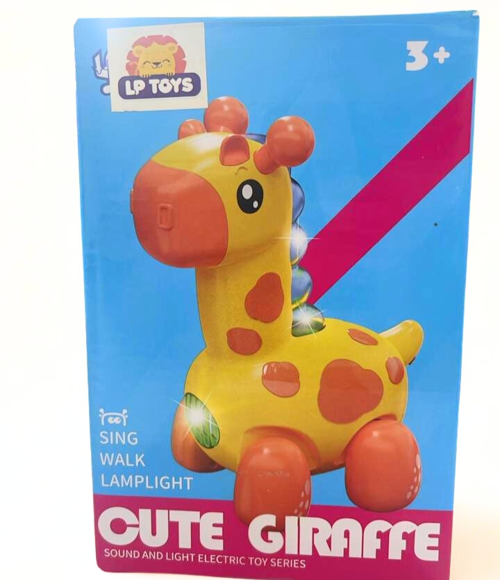 Brinquedo Girafa Musical com Luzes – Cute Giraffe LP Toys