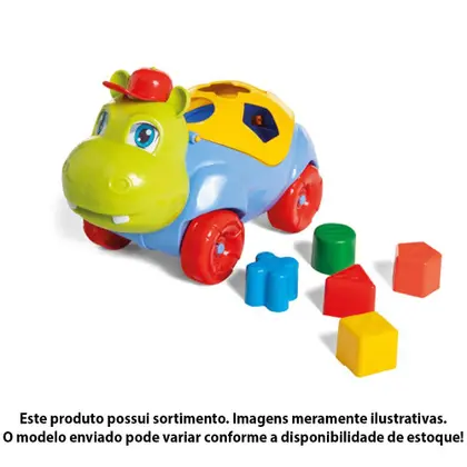 Encaixe de Formas Didáticas - Animais da Selva - Sortido - TaTeTi - TaTeTi Brinquedos - Image 2