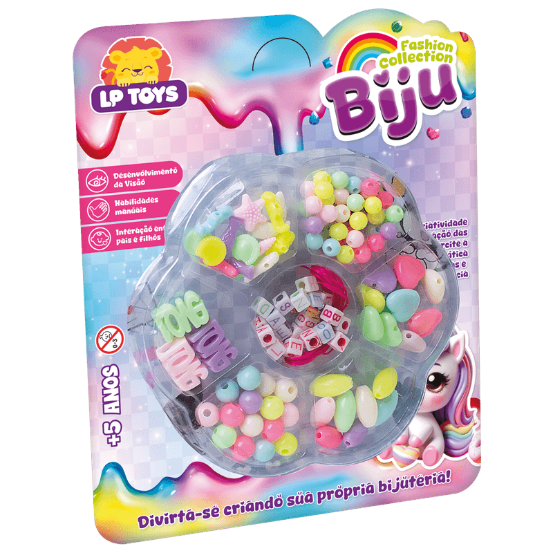 Kit Miçangas Judy Fashion Infantil