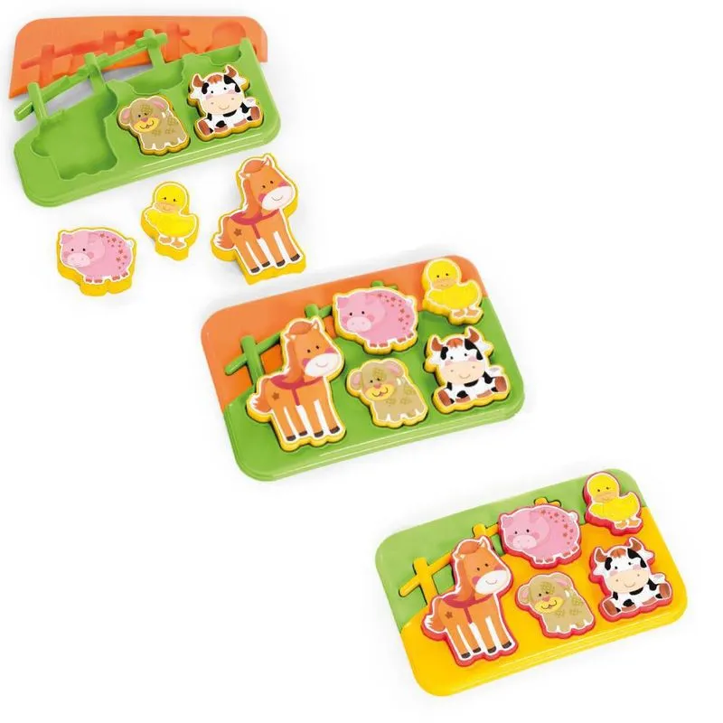 Brinquedo Educativo - Quebra- Cabeça Progressivo - Rancho - Sortido - Ta Te Ti - Image 2