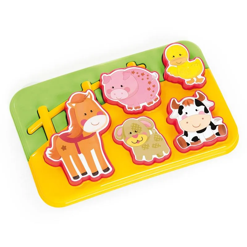 Brinquedo Educativo - Quebra- Cabeça Progressivo - Rancho - Sortido - Ta Te Ti - Image 5