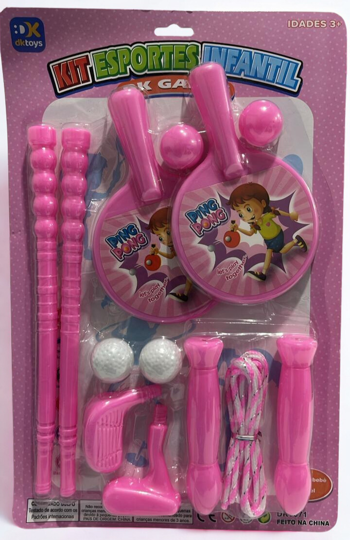 Kit Esportes Infantil – DK Toys | Diversão e Atividades ao Ar Livre - Image 2