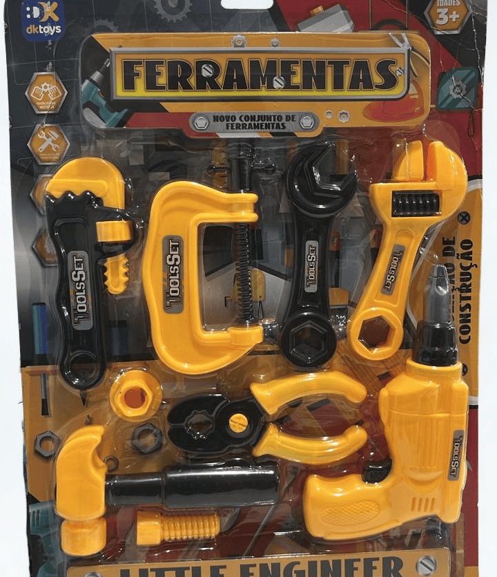 Kit de Ferramentas Infantil – Little Engineer | DK Toys