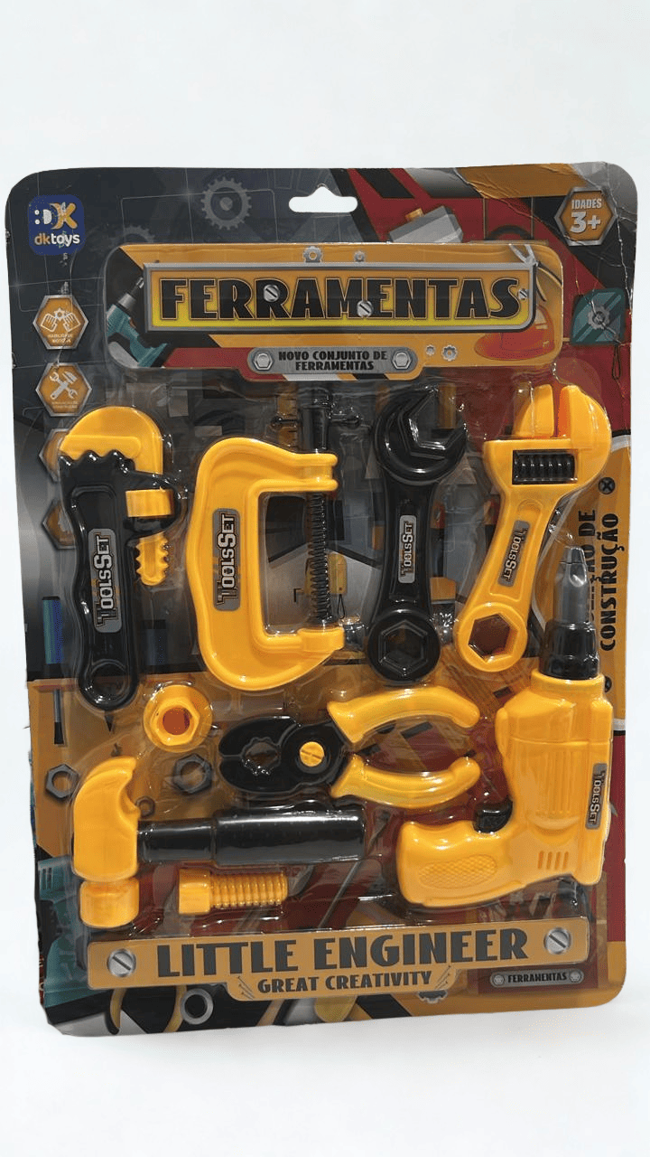 Kit de Ferramentas Infantil – Little Engineer | DK Toys