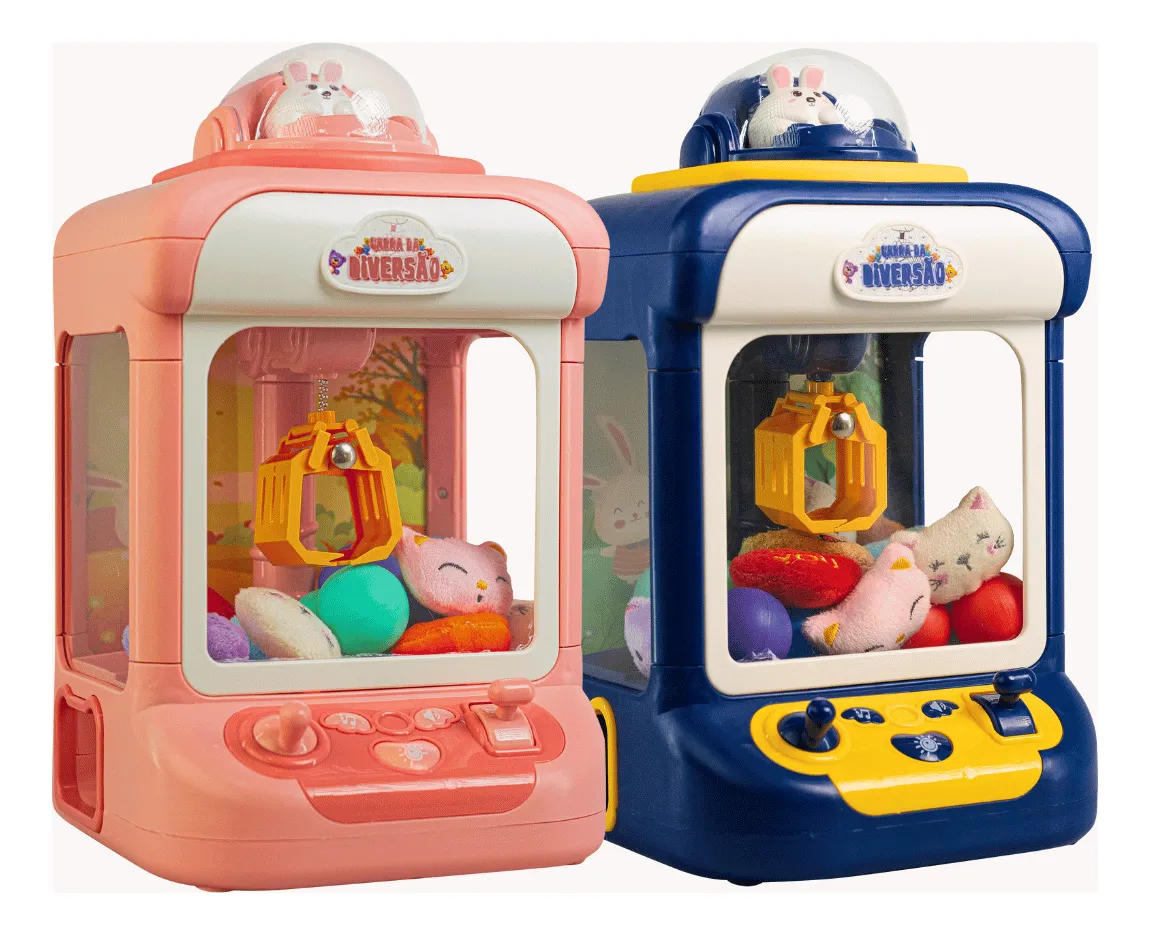 Máquina Pega Bichinhos Mini Maquina Ursinho Infantil