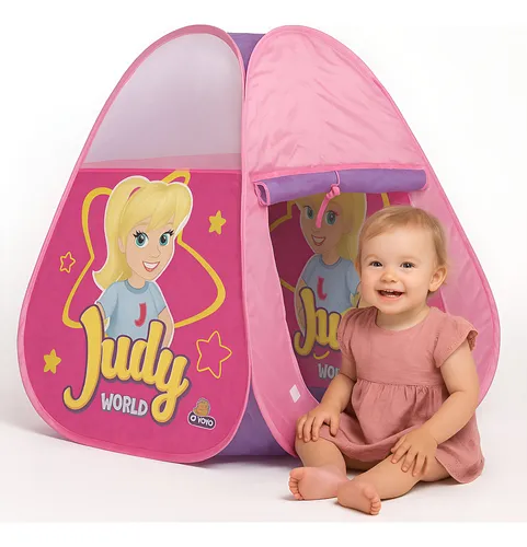 Barraca Toca Infantil Rosa Judy Meninas Instantenea Grande