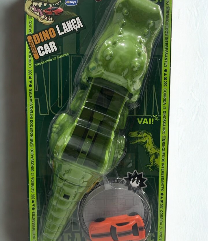 Lançador Dino Lança Car – Diversão Garantida!