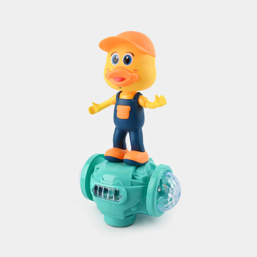 Pato Equilibrista com Luzes e Música – Veículo Balanceado 5D - Image 2