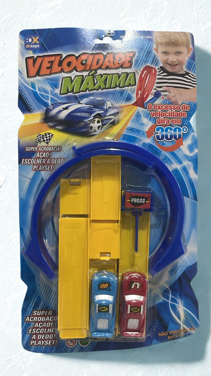 Pista Velocidade Máxima 360° – DK Toys