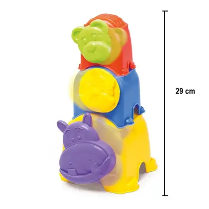 Anima Cubos Animais Encaixe Didatico - Image 2