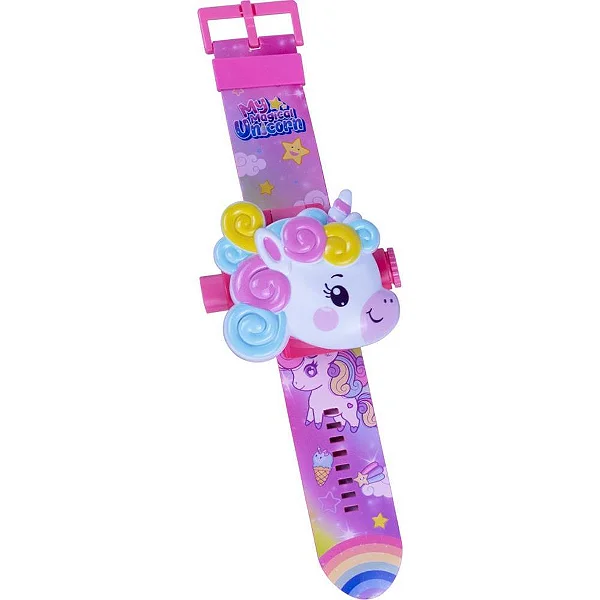 Relogio Infantil Unicornio com Projetor - For Kids - Image 2