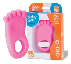 Mordedor Pé Pezinho Para Bebê Atóxico - Bee Toys - Image 2