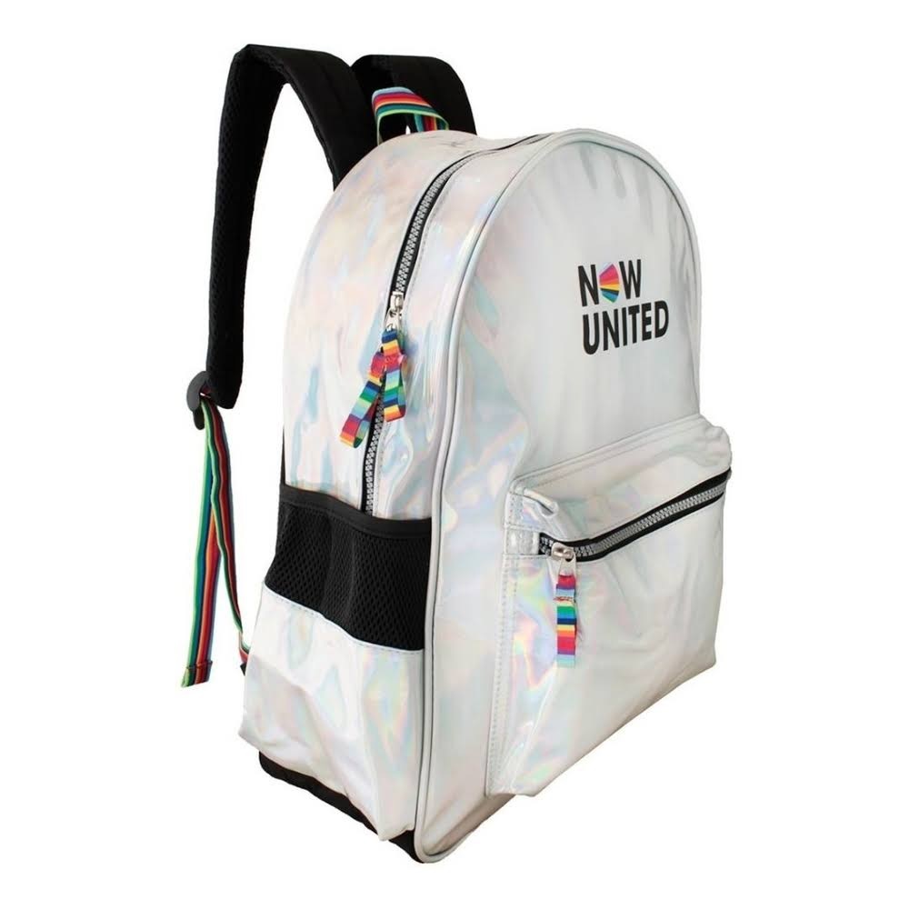Mochila Costas Clio Now United Holográfica Juvenil Original NU3252 - Image 2