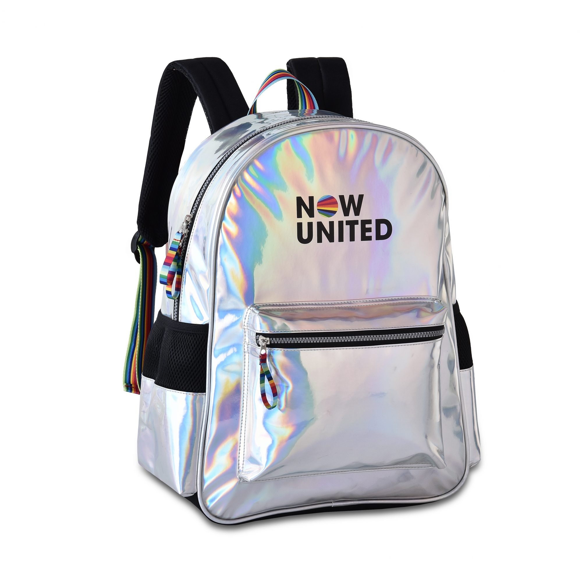 Mochila Costas Clio Now United Holográfica Juvenil Original NU3252