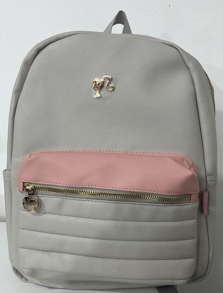 Mochila Luxcel Barbie Cinza e Rosa - Image 4