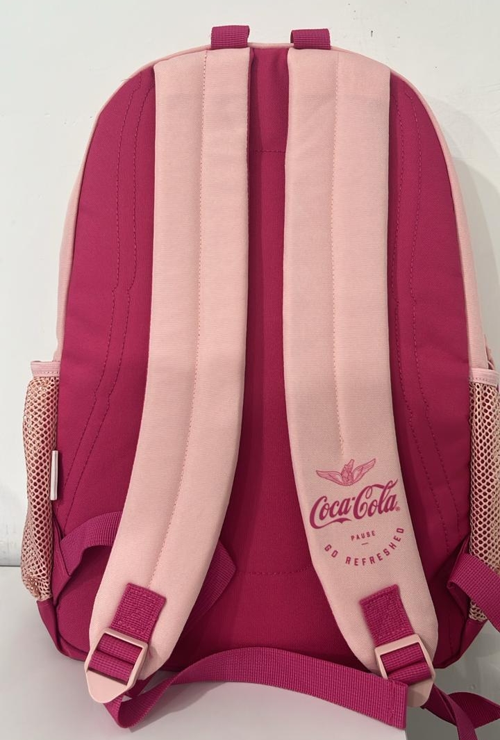 Mochila Rosa e Branca Coca-Cola Ref: 78416004c // 78416004N - Image 2