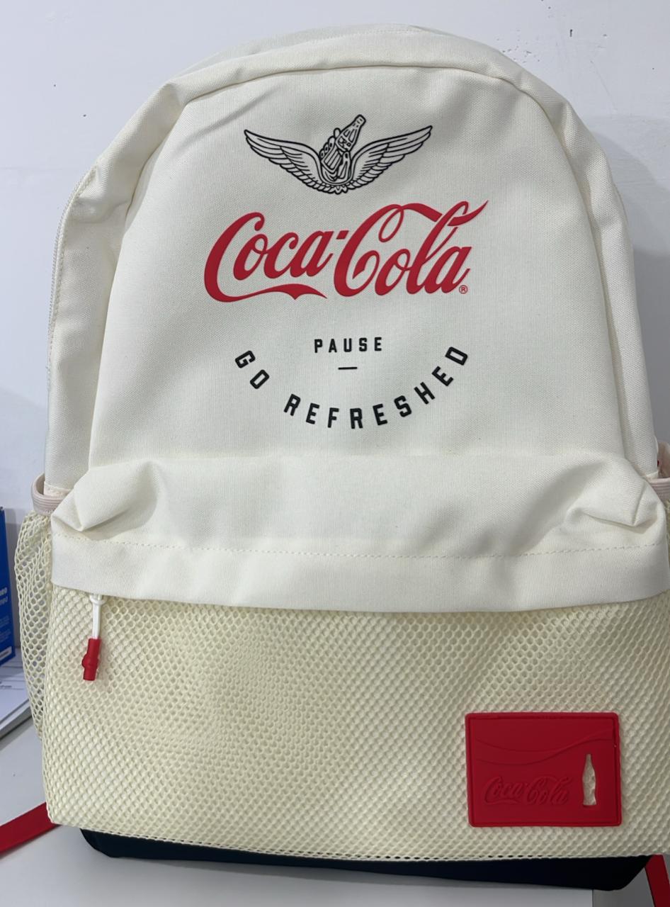 Mochila Rosa e Branca Coca-Cola Ref: 78416004c // 78416004N - Image 4